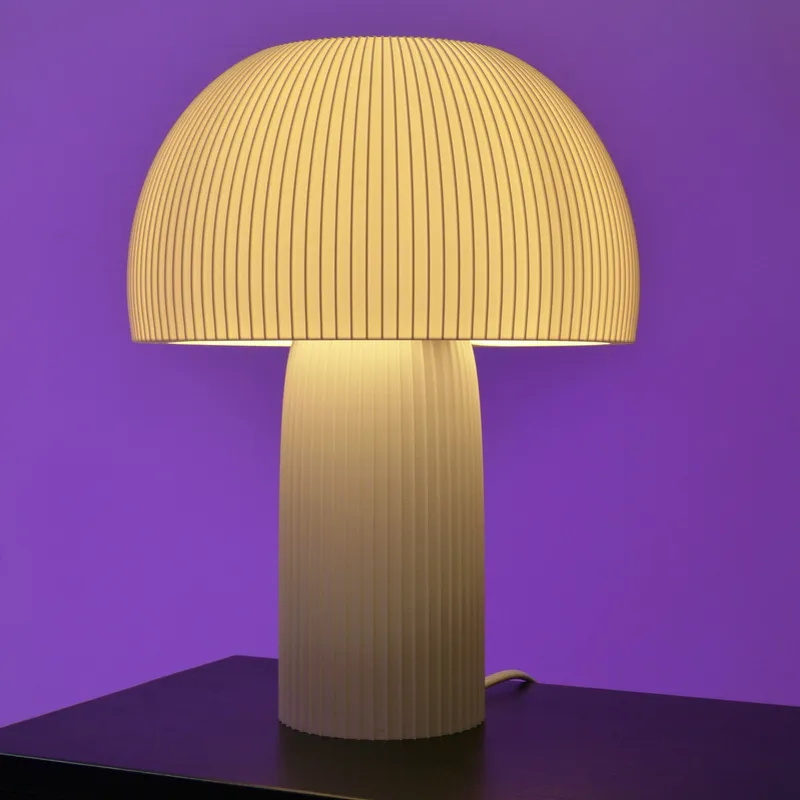 Myco TALL en Blanco - Lámparas de mesa, Uruguay | Alba Lighting