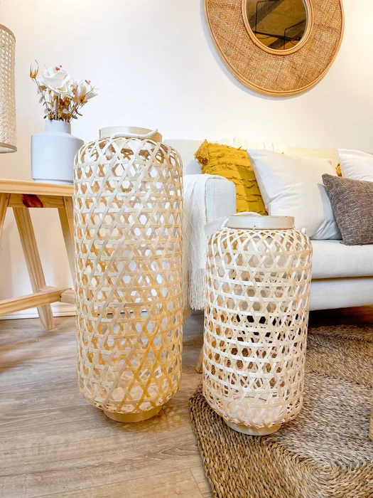 Fanal Uganda en Madera natural - Decoración, Uruguay | Indrana