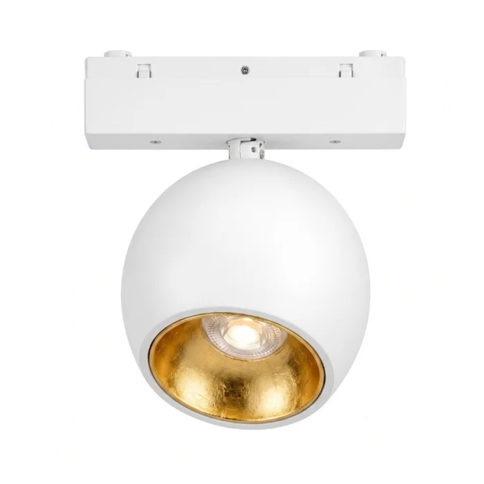 Colgante LED Circular para Riel Magnético G2 6W Blanco en Blanco - Lámparas colgantes, Uruguay | Serlux, vista 2