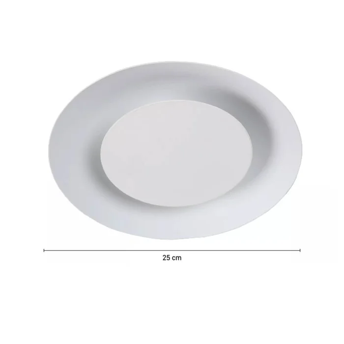 Luminaria de Techo Aruba Ø25cm Blanco en Blanco - Lámparas colgantes, Uruguay | Serlux, vista 5