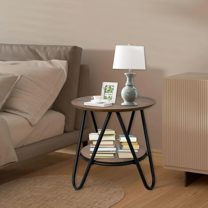 Mesa lateral Ace en Marrón - Mesas de living, Uruguay | La Cueva Muebles, vista 6