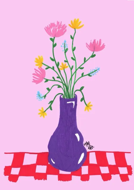 Florero en Multicolor - Láminas, Uruguay | Mara Estudio
