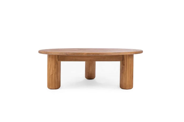 MESA DE LIVING ETIOPIA 100XH47 NAT RUSTIC en Madera natural - Mesas de living, Uruguay | Masinfinito Casa