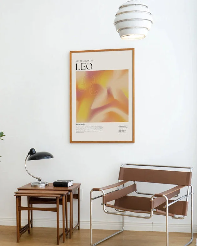 Signo Leo en Multicolor - Láminas, Uruguay | La Cuadrería, vista 2