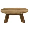 Mesa de living redonda Linea Rimini en Madera natural - Mesas de living, Uruguay | La Cueva Muebles, vista 2 de 6
