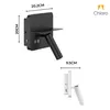 Portátil led de pared con SPOT, USB y DOBLE LUZ DIM 2700K - NEGRA en Negro - Lámparas de mesa, Uruguay | Iluminica, vista 3 de 6