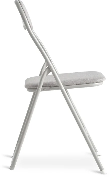Silla plegable VIUF tela arena cl/acero en Beige - Sillas, Uruguay | JYSK, vista 3
