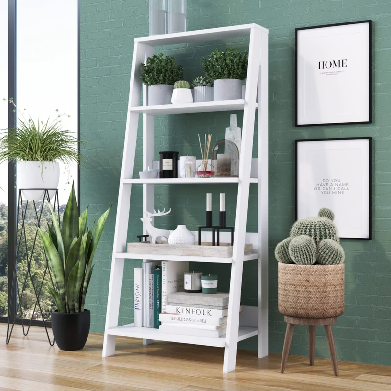 Biblioteca Estanterías Linea Retro Living Varios Estantes en Blanco - Bibliotecas, Uruguay | Soy Hogar, vista 3