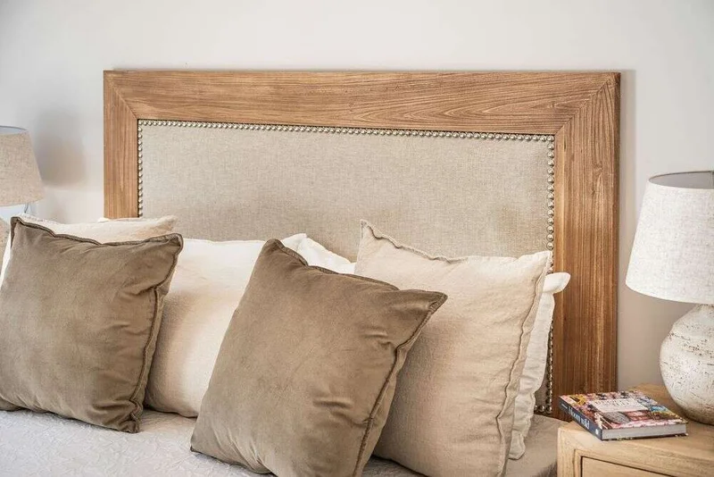 RESPALDO TERRA - ALAMO Y LINO ANTIMANCHAS - 1.70 MTS en Madera natural - Respaldos de cama, Uruguay | La Iberica, vista 4