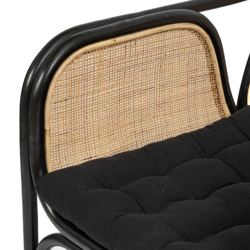 Butaca Rattan Negro Manao en Negro - Sillones y sofás, Uruguay | Divino, vista 5
