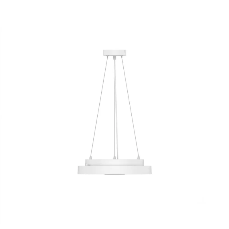 Plafon LED Redondo Bronx Dimerizable CCT Blanco en Blanco - Lámparas colgantes, Uruguay | Serlux, vista 6