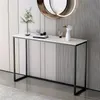 CONSOLA METAL/MARMOL 93x26x77CM BLANCO Y NEGRO en Multicolor - Mesas de arrimo, Uruguay | Koz, vista 4 de 4