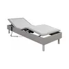 Cama Articulada 1 Plaza Mdf-y-tela Gris Ajustable Life en Gris - Dormitorio, Uruguay | Divino, vista 1 de 7