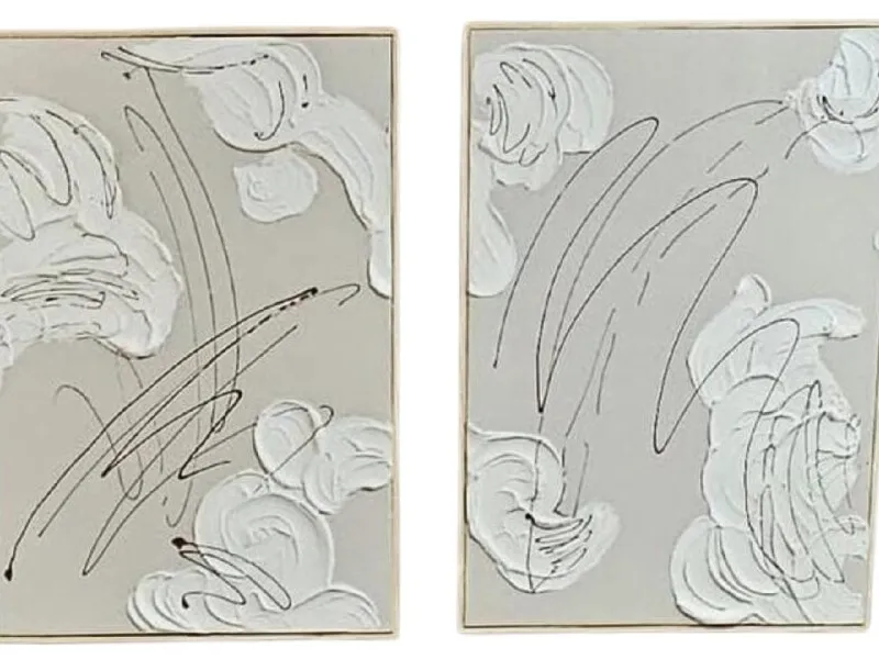 Set Cuadros Texturados Línea Exclusiva en Madera natural - Decoración de pared, Uruguay | Finkel