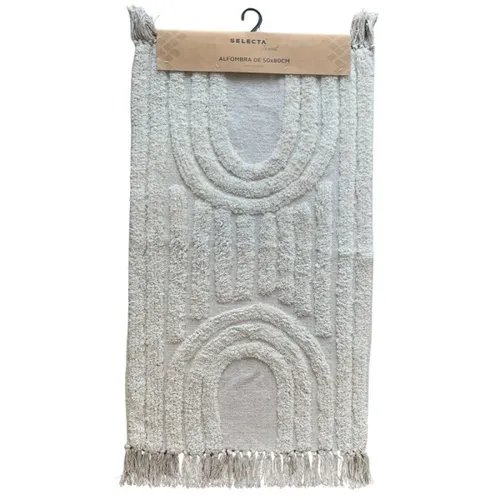 ALFOMBRA FLEECE C/FLECOS 50X80CM SEMICIRULOS - Textiles, Uruguay | Decohogar