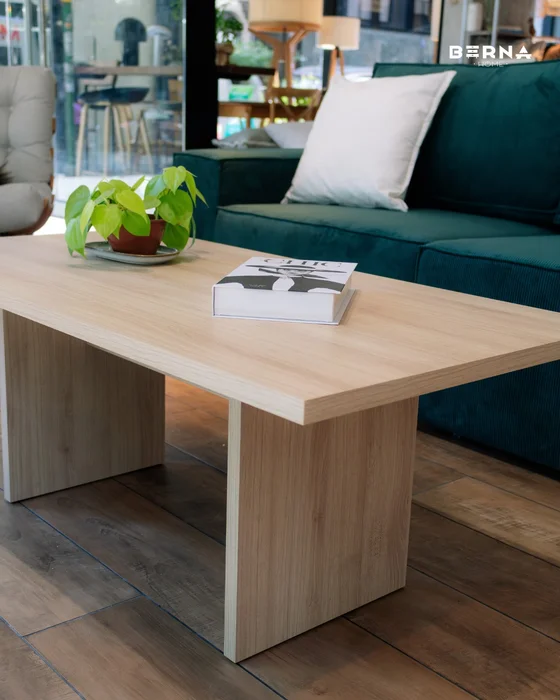 Mesa de Centro Capri 120cm - Crudo en Madera natural - Mesas de living, Uruguay | Berna home, vista 3