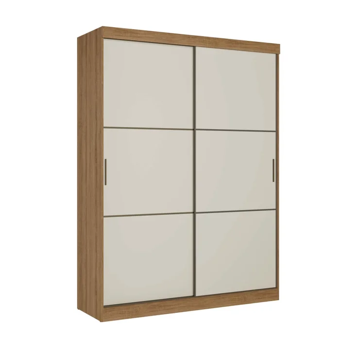Placard 2 Puertas Mdp Marron Comfort Flex en ALMENDRA - Roperos y placares, Uruguay | Divino, vista 5