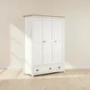 Placard Ropero 3 Puertas Madera Natural-beige Topazio en BCO/MIEL - Roperos y placares, Uruguay | Divino, vista 1 de 5