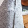 ALMOHADON PAZ - LINO DENIM BLUE - 55 X 55 CMS en Azul - Textiles, Uruguay | La Iberica, vista 2 de 3