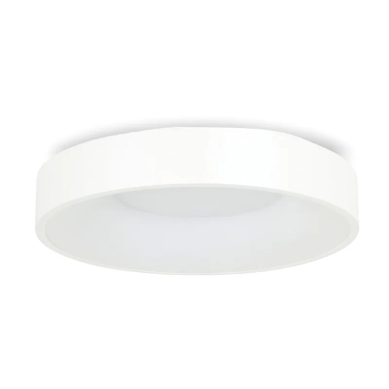 Plafon LED Redondo Philly 30 CM Blanco en Blanco - Lámparas colgantes, Uruguay | Serlux, vista 3
