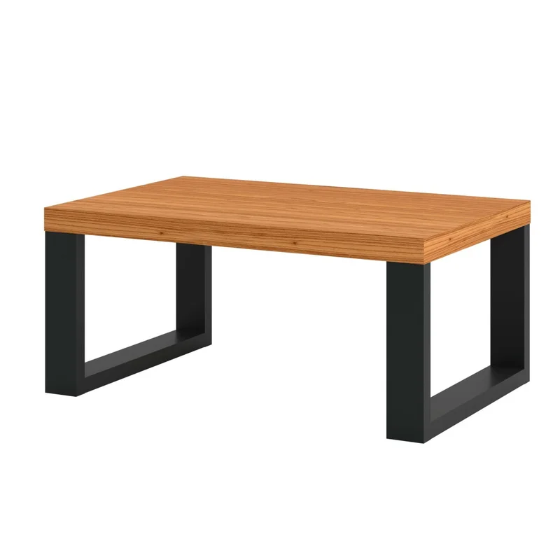 Mesa Ratona Industrial 67cm 100% MDF - Linea Factory en Madera natural - Mesas de living, Uruguay | Balton, vista 3