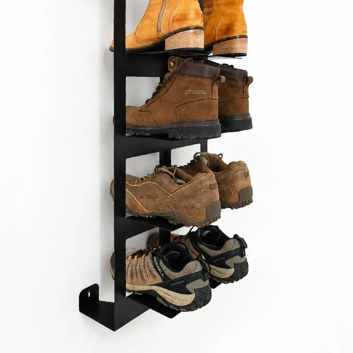 Zapatero Zeta en Negro - Roperos y placares, Uruguay | Zeze Home Deco, vista 3