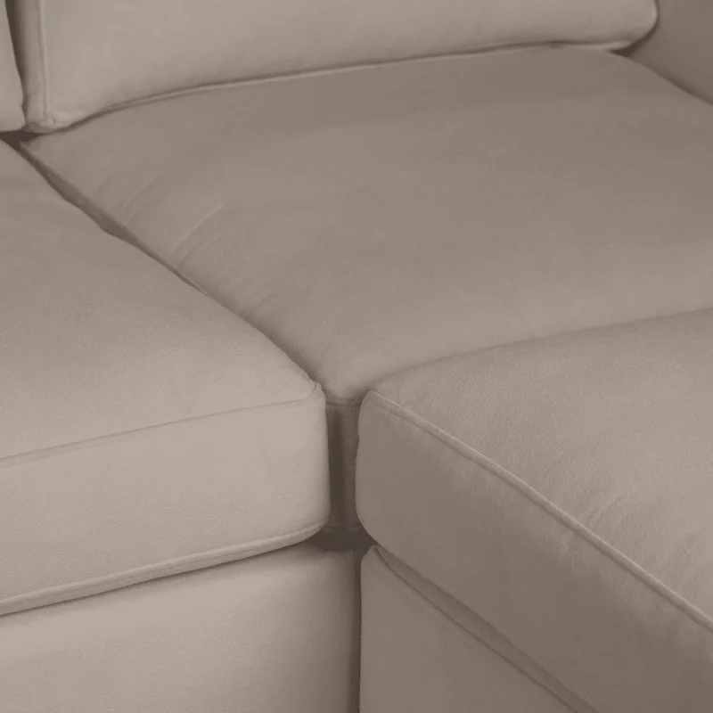 Sofá Twist con isla en Gris - Sillones y sofás, Uruguay | Diseno Montevideo, vista 3