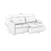 SOFA CAMA RETRACTIL/RECLINABLE TREVO 236CM - Sillones y sofás, Uruguay | Balton, vista 6 de 16