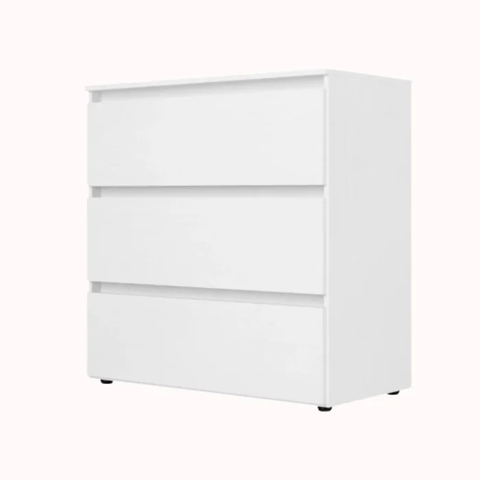 CÓMODA MIKA BL. en Blanco - Cómodas, Uruguay | Forum Design