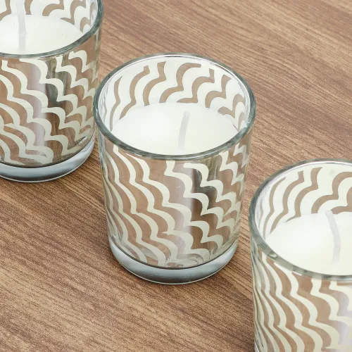 Set x3 Velas en Plateado - Velas y Portavelas, Uruguay | Tiendas Montevideo