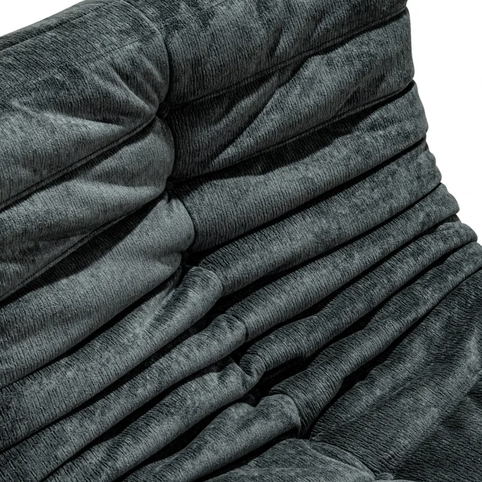 Sillón 1 Cuerpo Togo - Gris Oscuro / Sofá- Puff en Gris - Sillones y sofás, Uruguay | Berna home, vista 2