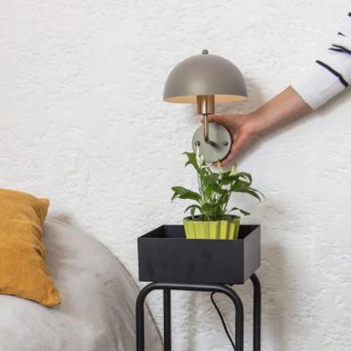 Aplique de pared Carmela - Verde en Beige - Lámparas colgantes, Uruguay | Fábrica Italiana, vista 2