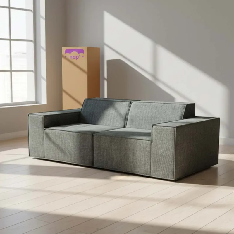 Sofá Modular 3 Cuerpos Espuma Gris Luna en Gris - Sillones y sofás, Uruguay | Divino