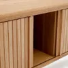 Mueble TV Mailen 2 puertas en chapa de fresno - con acabado natural 120 x 50 cm en Madera natural - Muebles para TV, Uruguay | Kavehome, vista 3 de 7