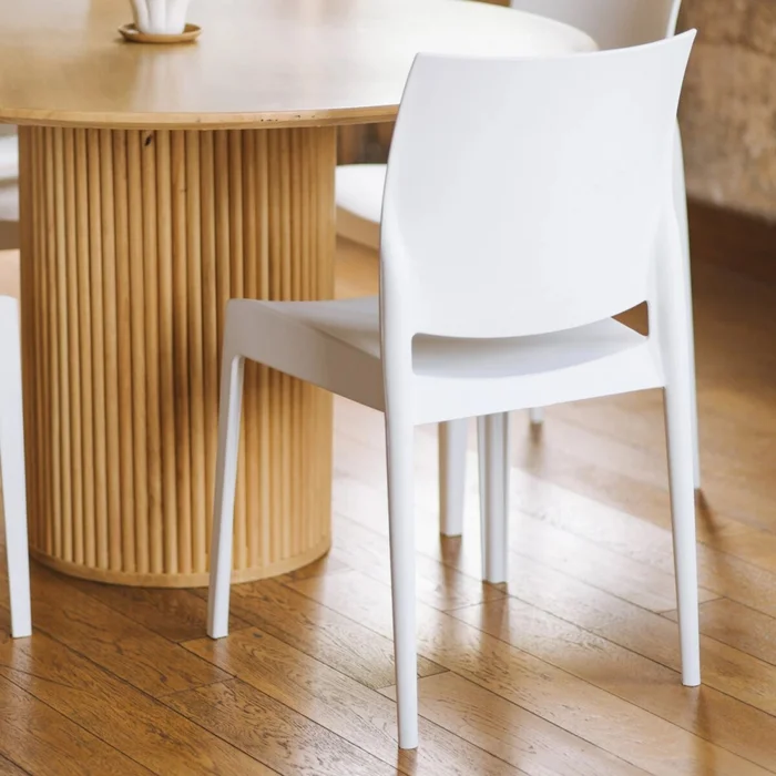 Silla North - White en Blanco - Sillas, Uruguay | Samic