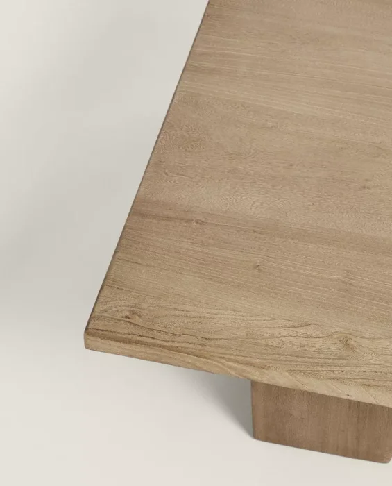 MESA CENTRO MADERA OLMO en Marrón - Mesas de living, Uruguay | Zara Home, vista 4