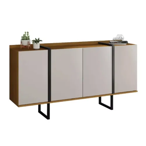Aparador Retro Estilo Nordico Mdp Con Patas De Metal - Aparadores y recibidores, Uruguay | Soy Hogar