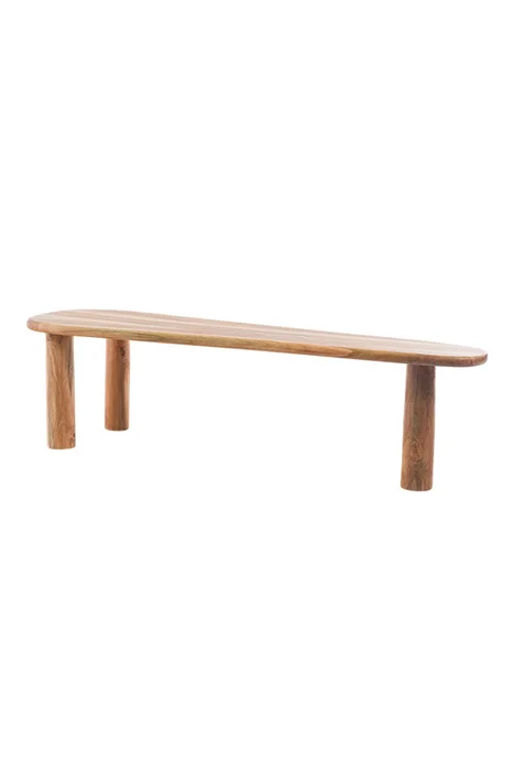 MESA DE LIVING CEDRICK 130X37X37H CM en Madera natural - Mesas de living, Uruguay | Vinibel