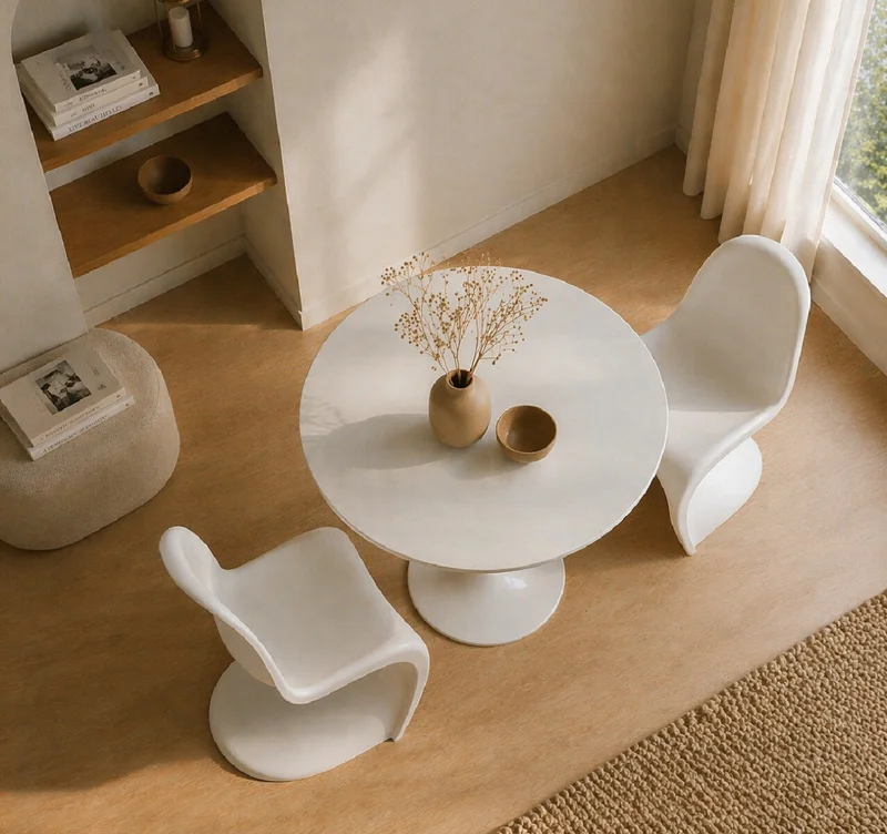 Silla Panton - White en Blanco - Sillas, Uruguay | Samic, vista 3