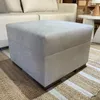 Puff Mónaco - Gris Oscuro - Sillones y sofás, Uruguay | Berna home, vista 2 de 6