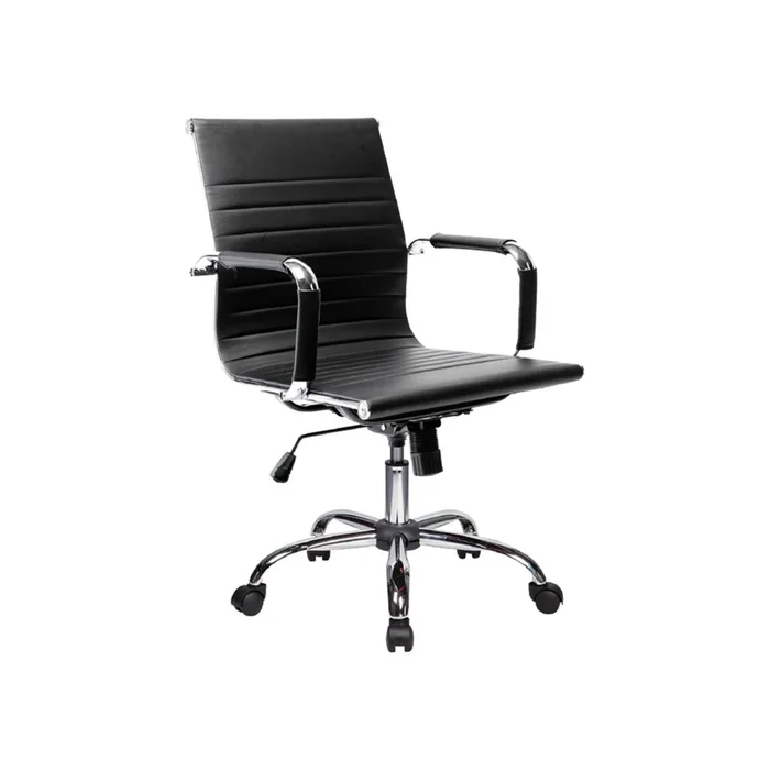 Silla De Escritorio Inox en Negro - Sillas de escritorio, Uruguay | Rústico Hogar