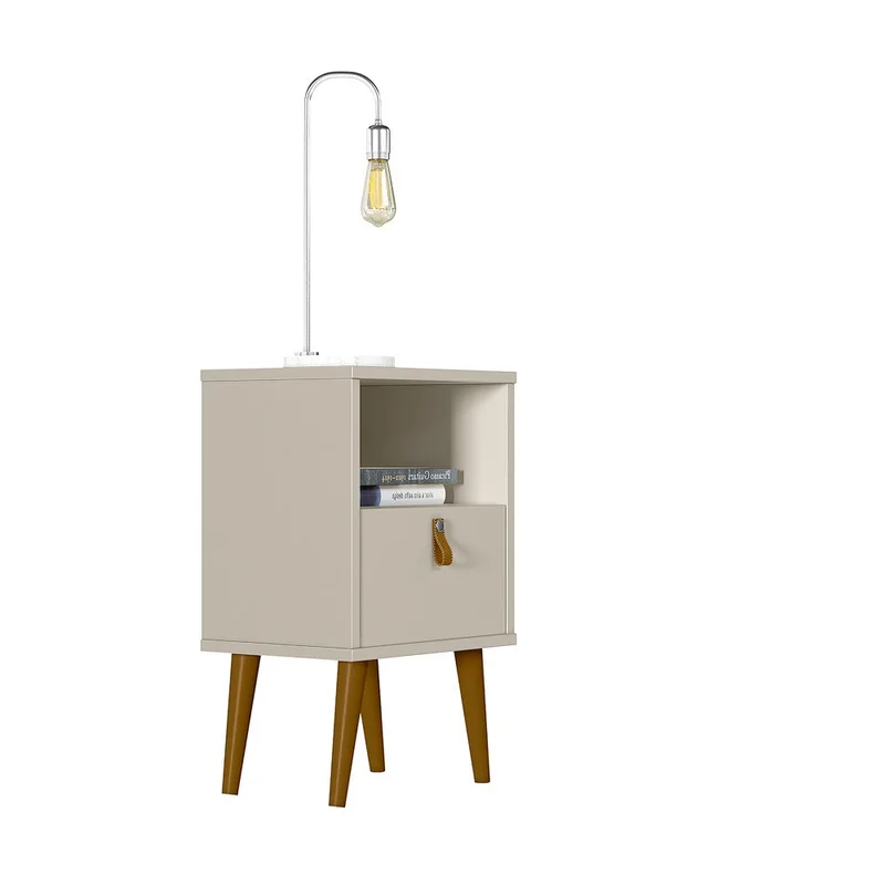 Mesa de Luz Buzios 39cm - Retro en Beige - Mesas de luz, Uruguay | Balton, vista 14