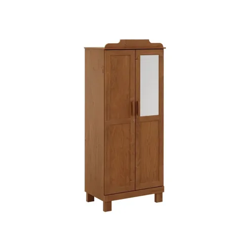 ROPERO COBRE 2 PUERTAS CON ESPEJO 1293C - Roperos y placares, Uruguay | Rosas Hermanos