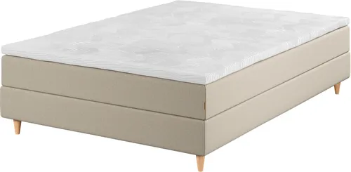 Cama cont 2 Plazas 140x200 GOLD C5 Dreamz sand-91 en Beige - Dormitorio, Uruguay | JYSK