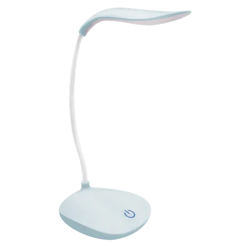Lámpara Portátil Recargable LED Colores – Luz Fría con 3 Niveles de Intensidad en Celeste - Lámparas de mesa, Uruguay | Bascuhouse
