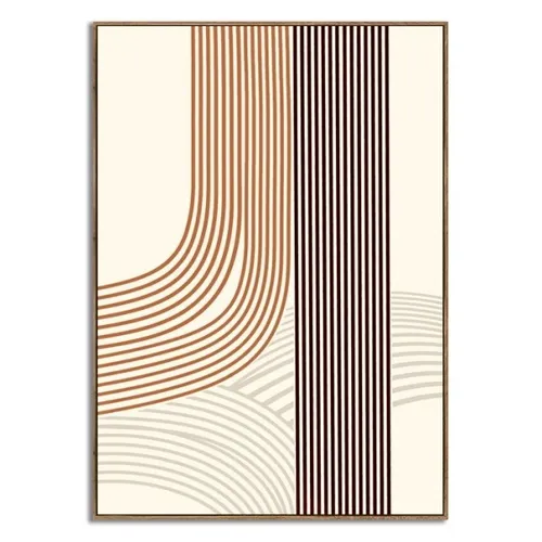 CUADRO CANVAS 30x40cm MARCO LINEAS 2 - Decoración de pared, Uruguay | Decohogar