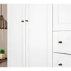Placard Ropero 6 Puertas Mdf-y-mdp Blanco Americano en Blanco - Roperos y placares, Uruguay | Divino, vista 6 de 7