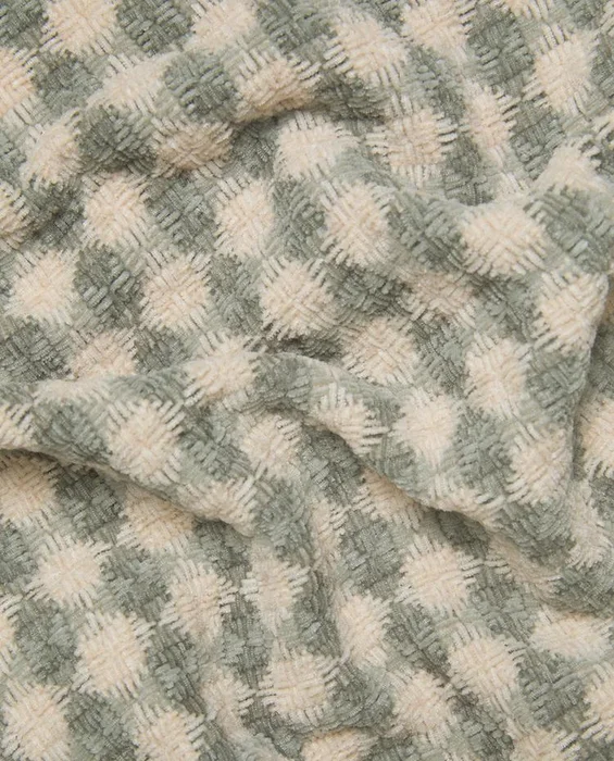 MANTA JACQUARD CUADROS - Textiles, Uruguay | Zara Home, vista 4