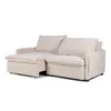 Sofá Cama Oliver - Tela Microfibra - 12072 (Beige) en Beige - Sillones y sofás, Uruguay | NYR, vista 4 de 8