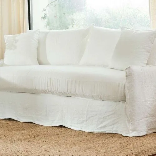 SILLON ALMA LINO BLANCO - 2.30 MTS en Blanco - Sillones y sofás, Uruguay | La Iberica